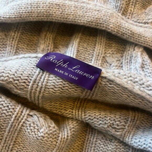 Ralph Lauren Purple Label Cable Knit - Picture 3 of 6